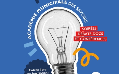 Affiche de l'académie municipale des savoirs 