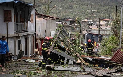 Photo du cyclone à Mayotte