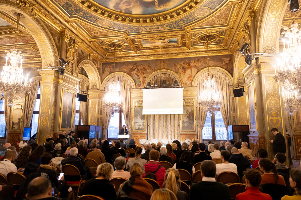 vue d'ensemble du salon