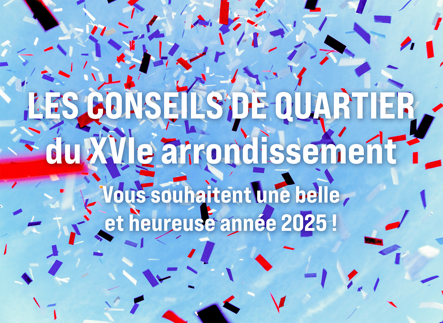 confettis et voeux