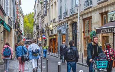 rues et commerces dans le 6e