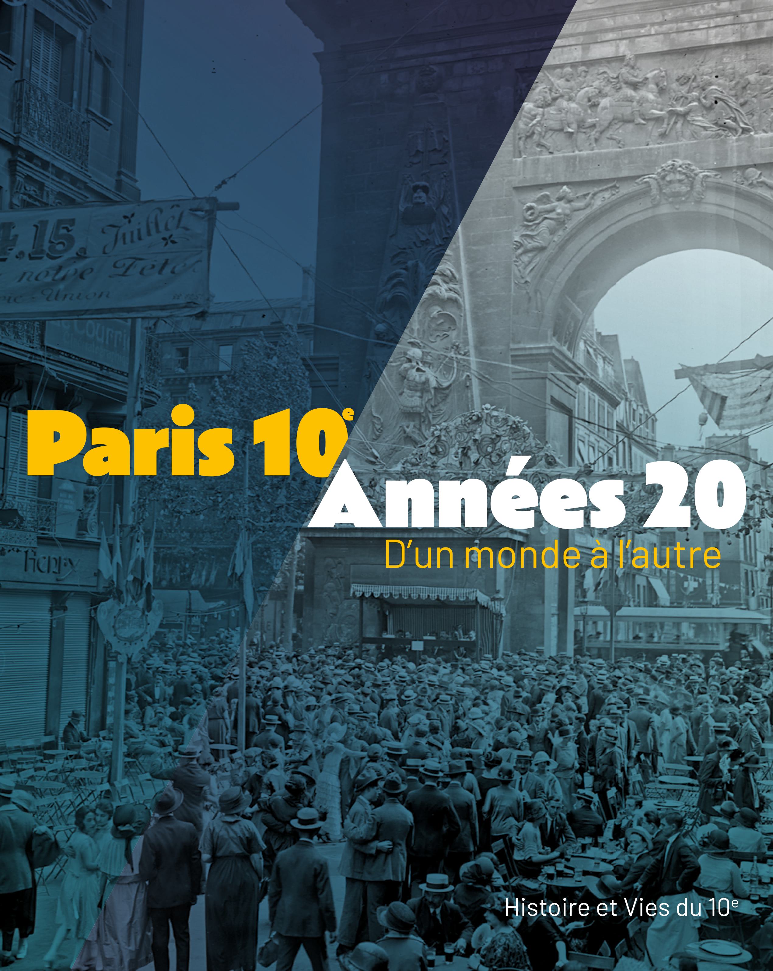 le 10e arrondissement dans les années 1920 (couverture de livre)