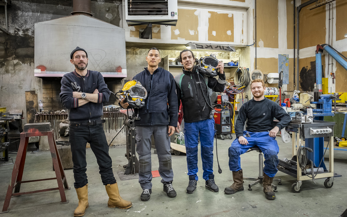 Scaphandriers de la DVD.