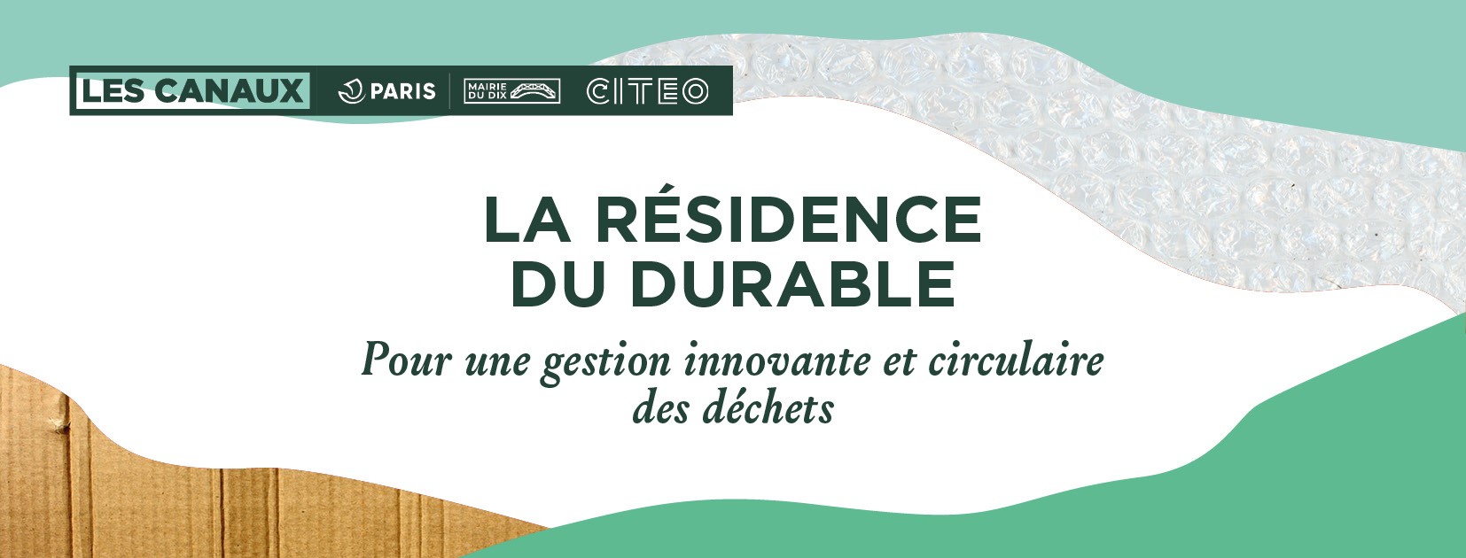 panneau de la résidence du durable