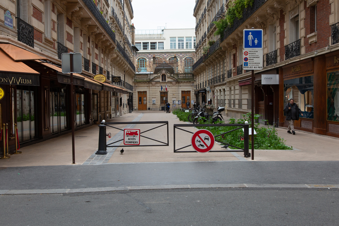 La rue Robert Estienne dans le 8ème 