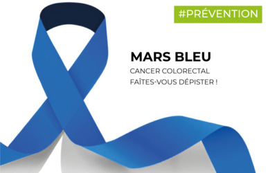  affiche de  Mars bleu prévention 