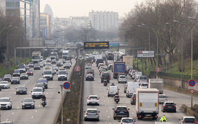 La voie covoiturage sur le périphérique