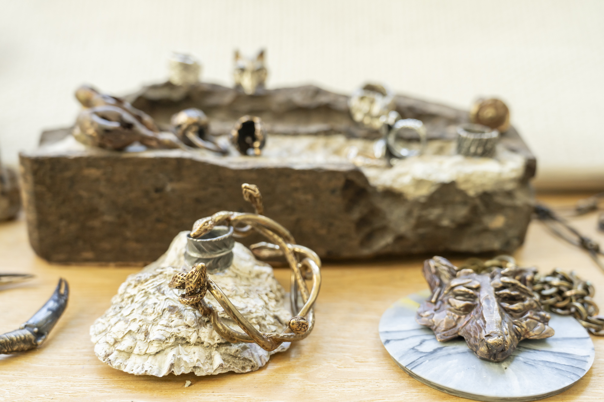 Des bijoux créés par Chloé Valorso