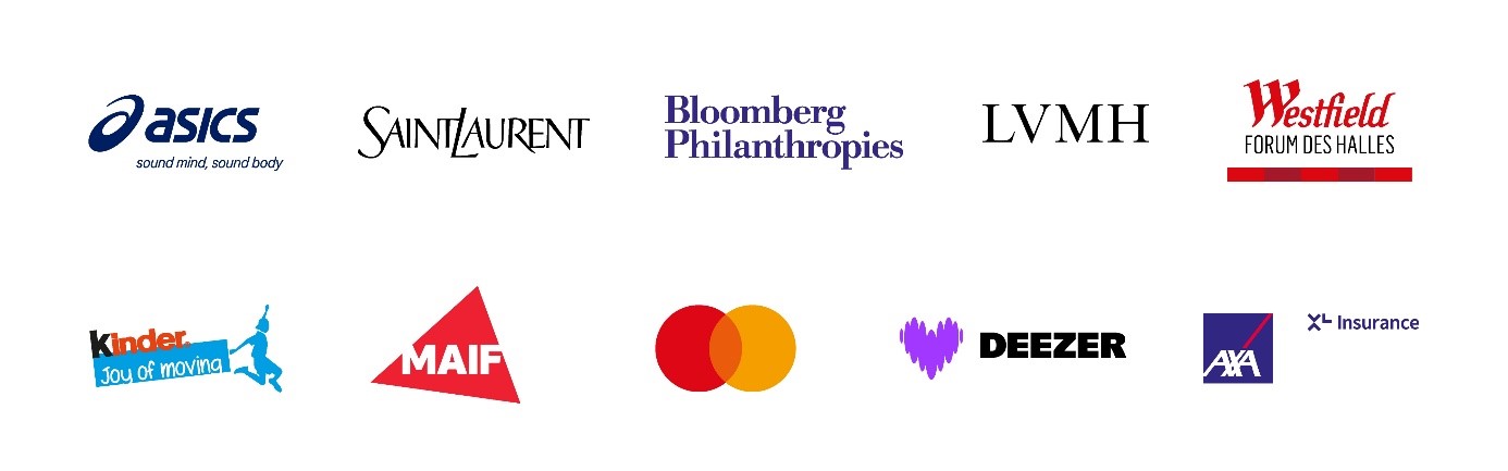 Logos partenaires principaux de la Ville de Paris