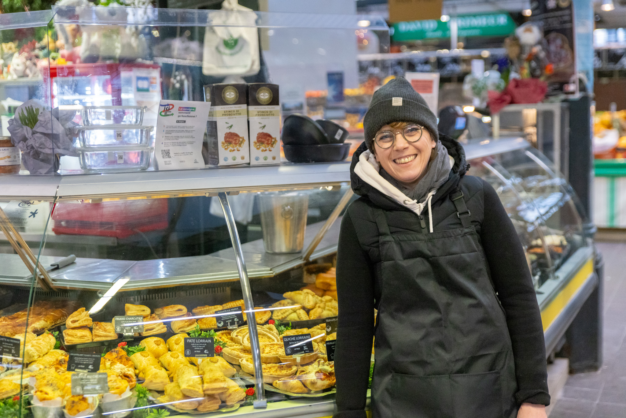 Mme Campin marché de l'Olive par Erwan Floc'h