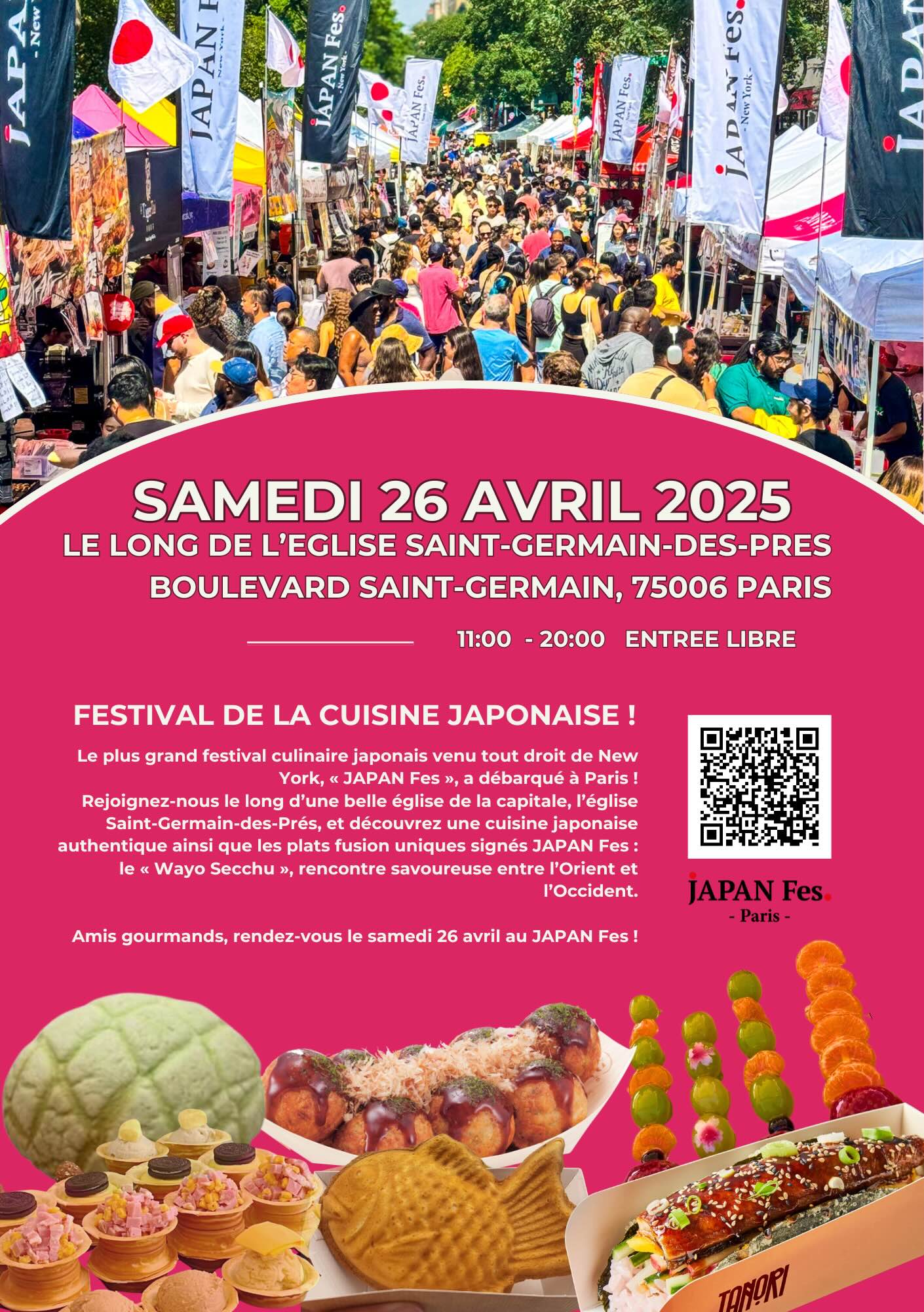 Affiche la Japan Fes 2025