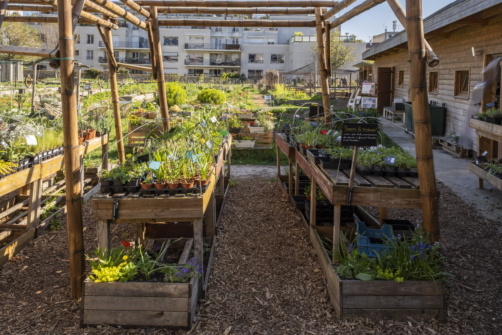 Ferme urbaine Le paysan urbain.