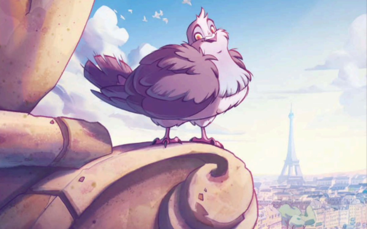 Un pigeon