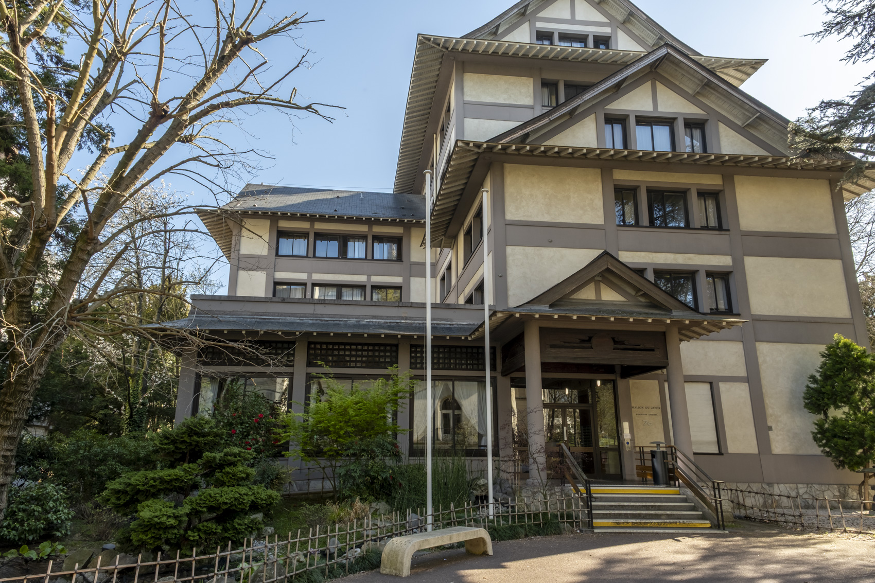 vue de la maison du japon 