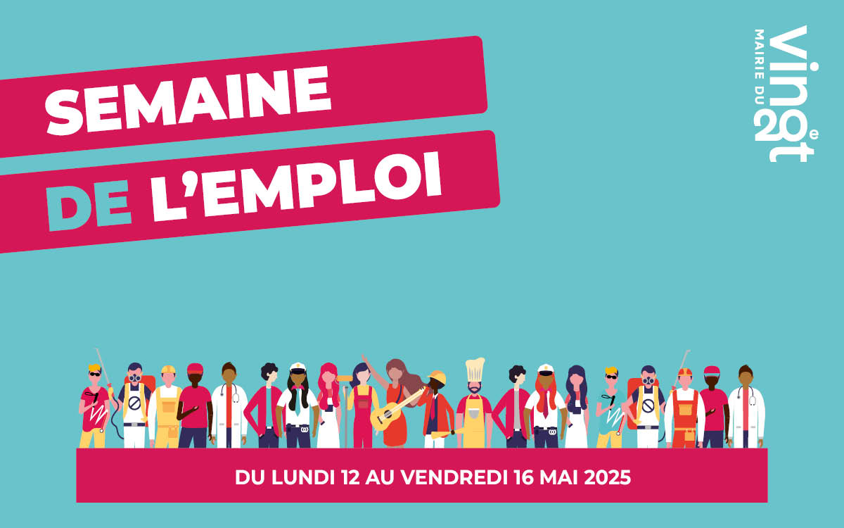 Visuel de la Semaine de l'emploi 2025