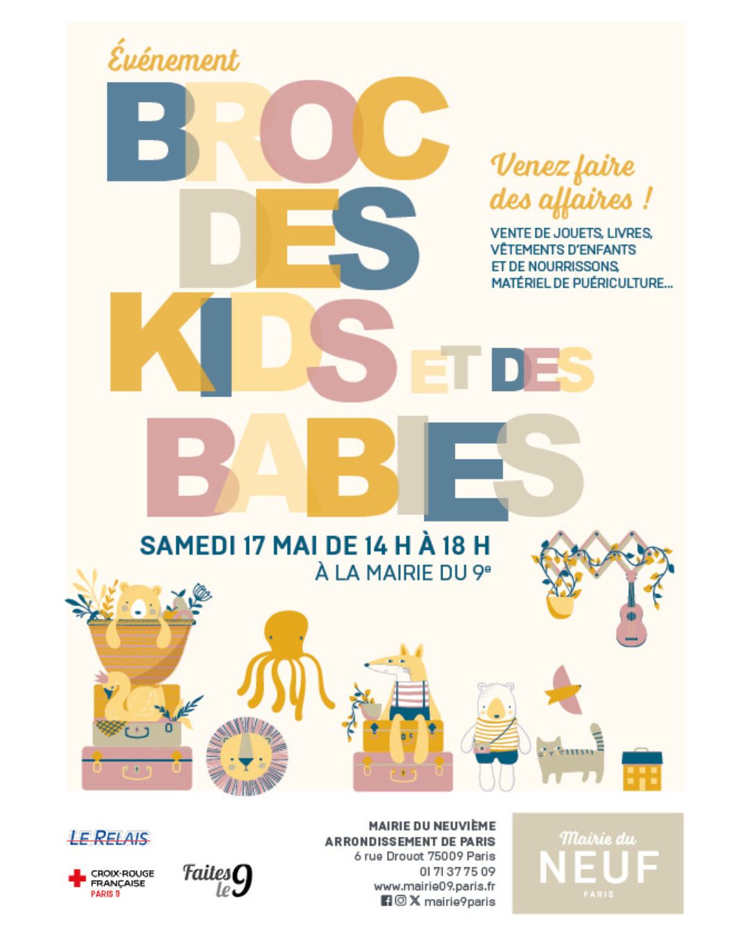 brocante des enfants du 17 mai