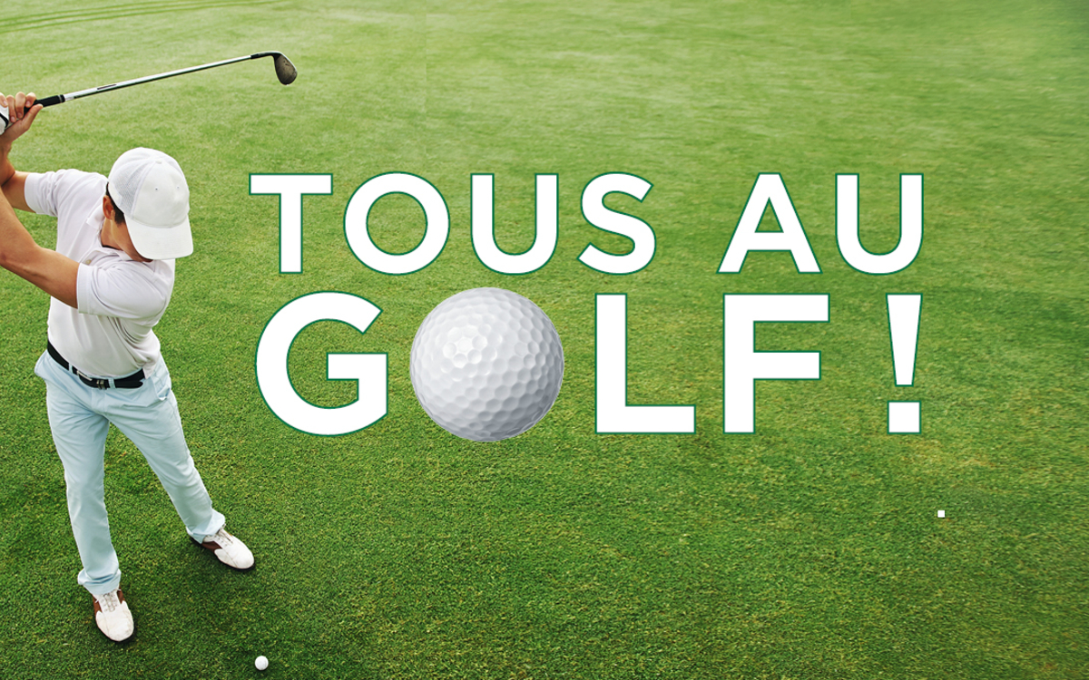 Visuel de tous au golf