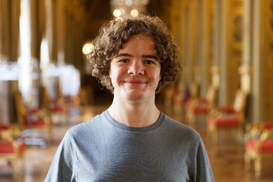 Portrait de Henrik lors de la convention citoyenne sur les droits de la Seine.
