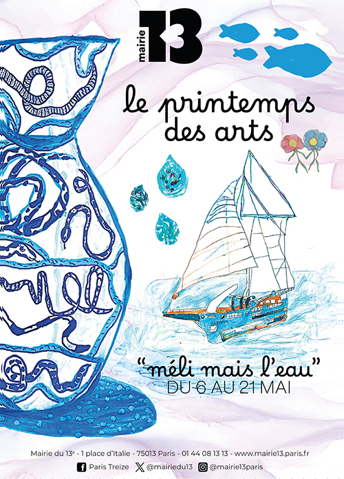 Affiche du Printemps des Arts 2025