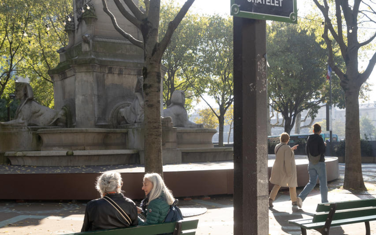 La place du Châtelet