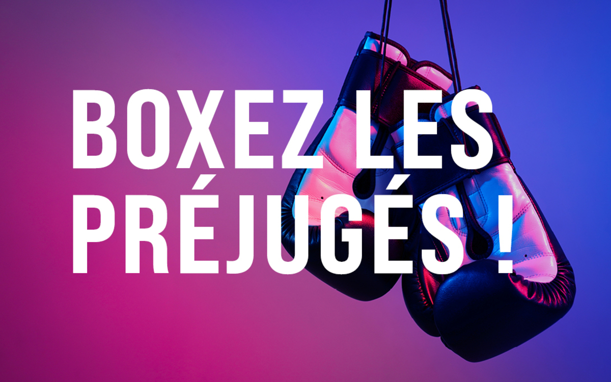 visuel de boxez les préjugés