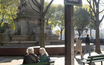 La place du Châtelet