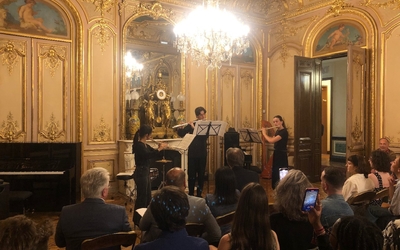 Musiciens durant la nuit blanche