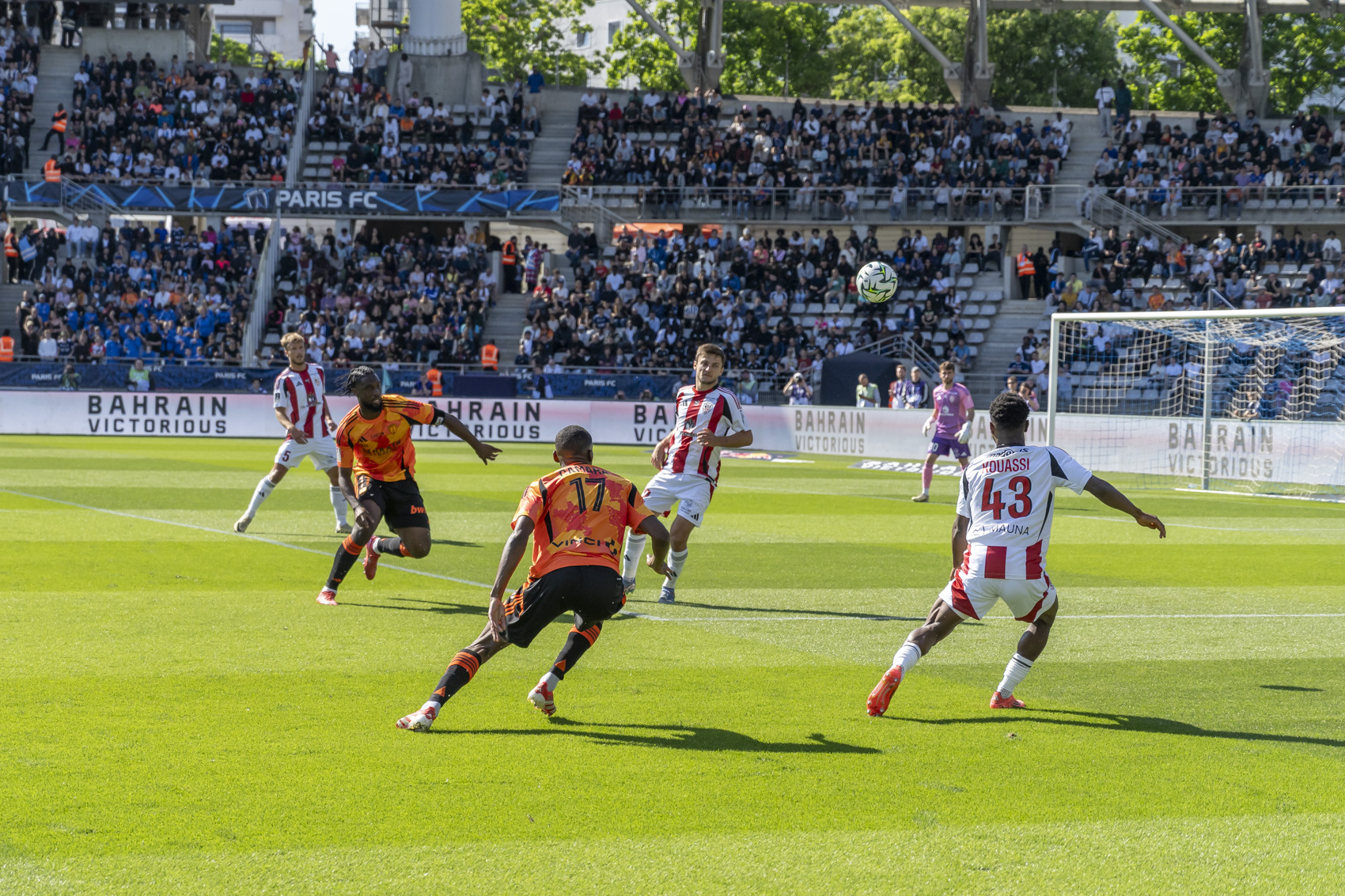 Photo des joueurs du Paris FC. 