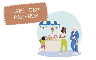 Visuels des cafés des parents 2025