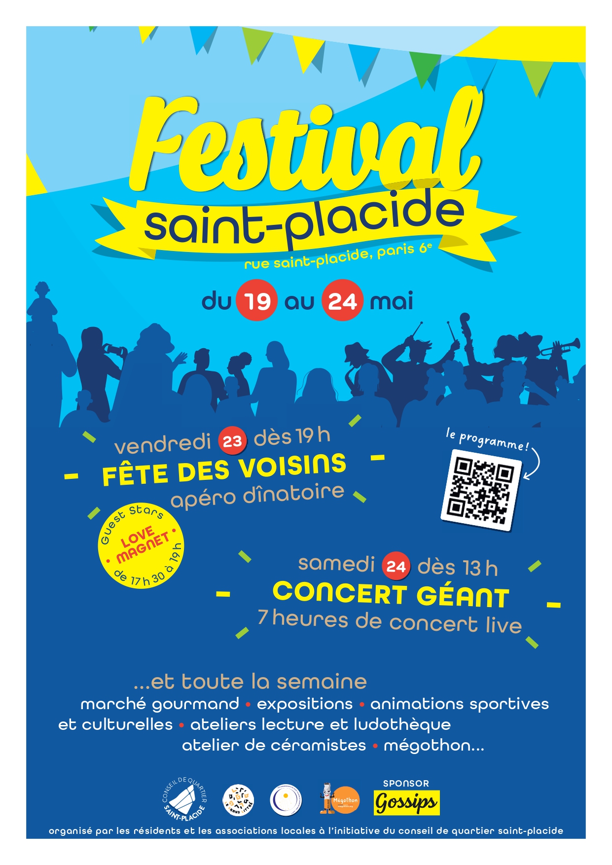 Affiche Festival 2025 saint placide