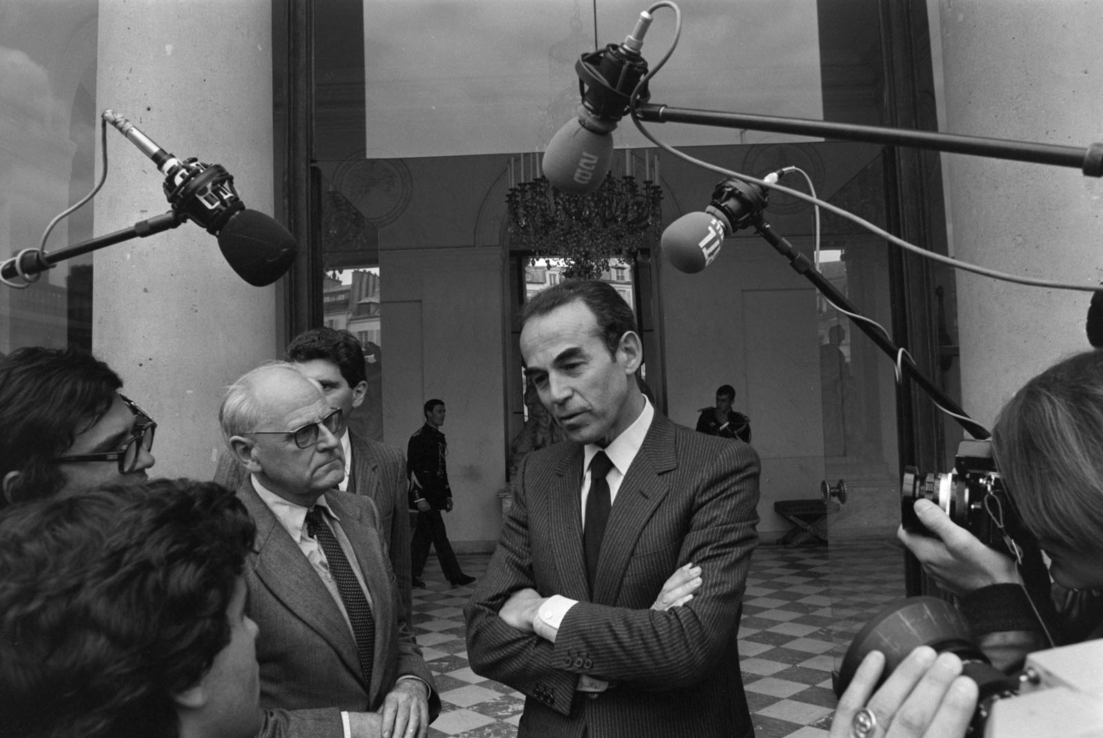 Robert Badinter, homme politique français, garde des Sceaux de 1981 à 1986.
