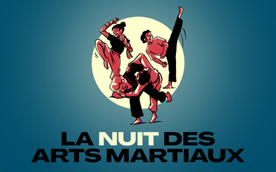 Illustration de pratiquants d'arts martiaux
