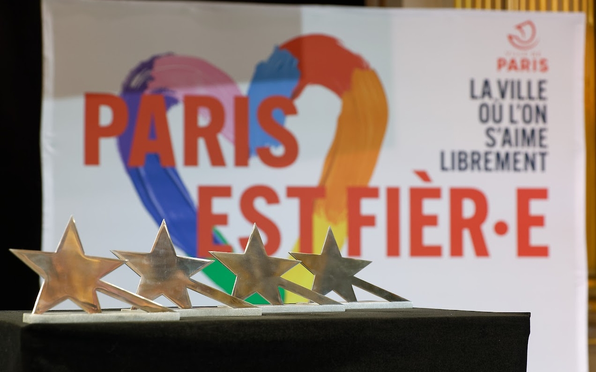 Remise du prix international de la Ville de Paris pour les droits LGBTQIA+ 