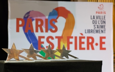 Remise du prix international de la Ville de Paris pour les droits LGBTQIA+ 