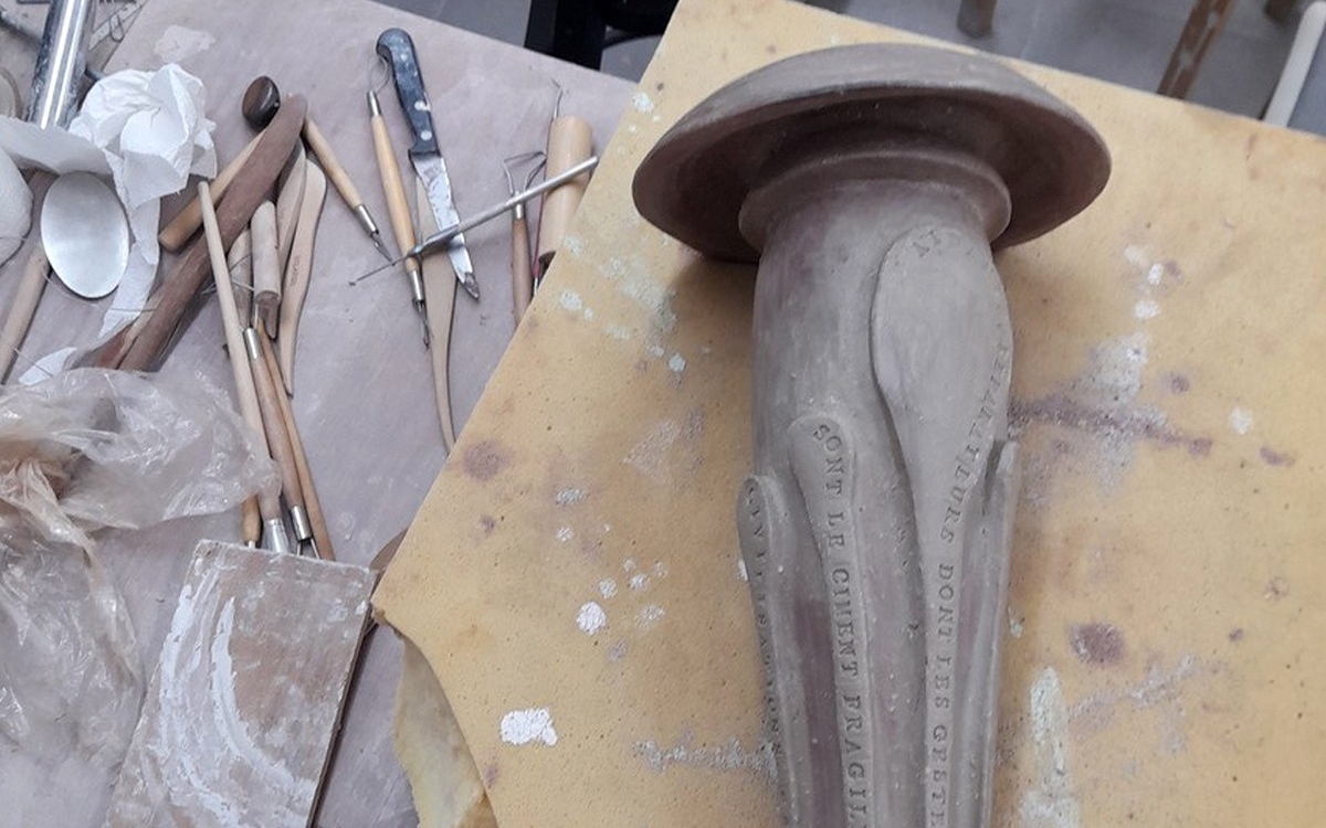 Une sculpture