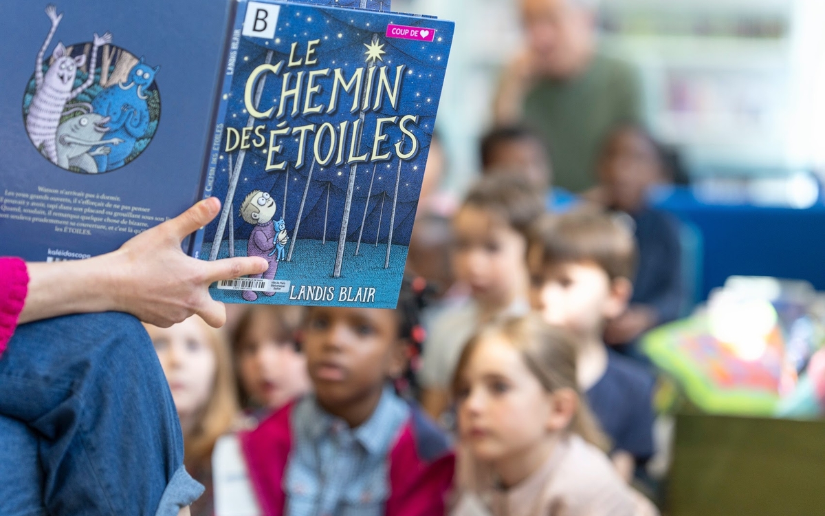 Lecture aux enfants à la Bibliothèque Buffon