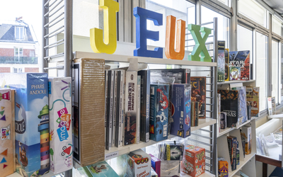 Vue de l'espace jeux