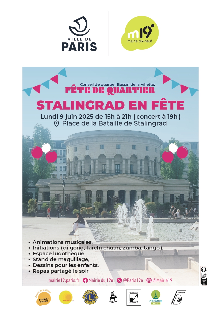 affiche CQ BASSIN- affiche fête de quartier 9 juin 2025