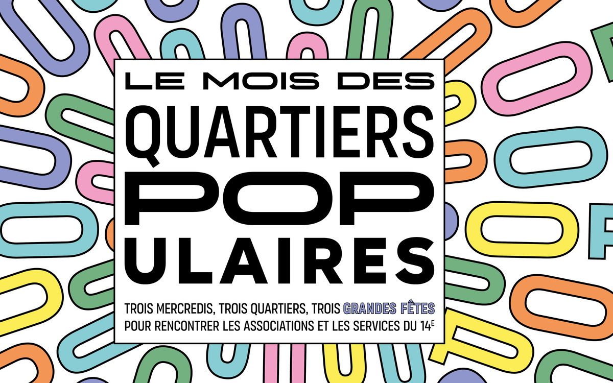 Bannière du Mois des quartiers populaires 2025