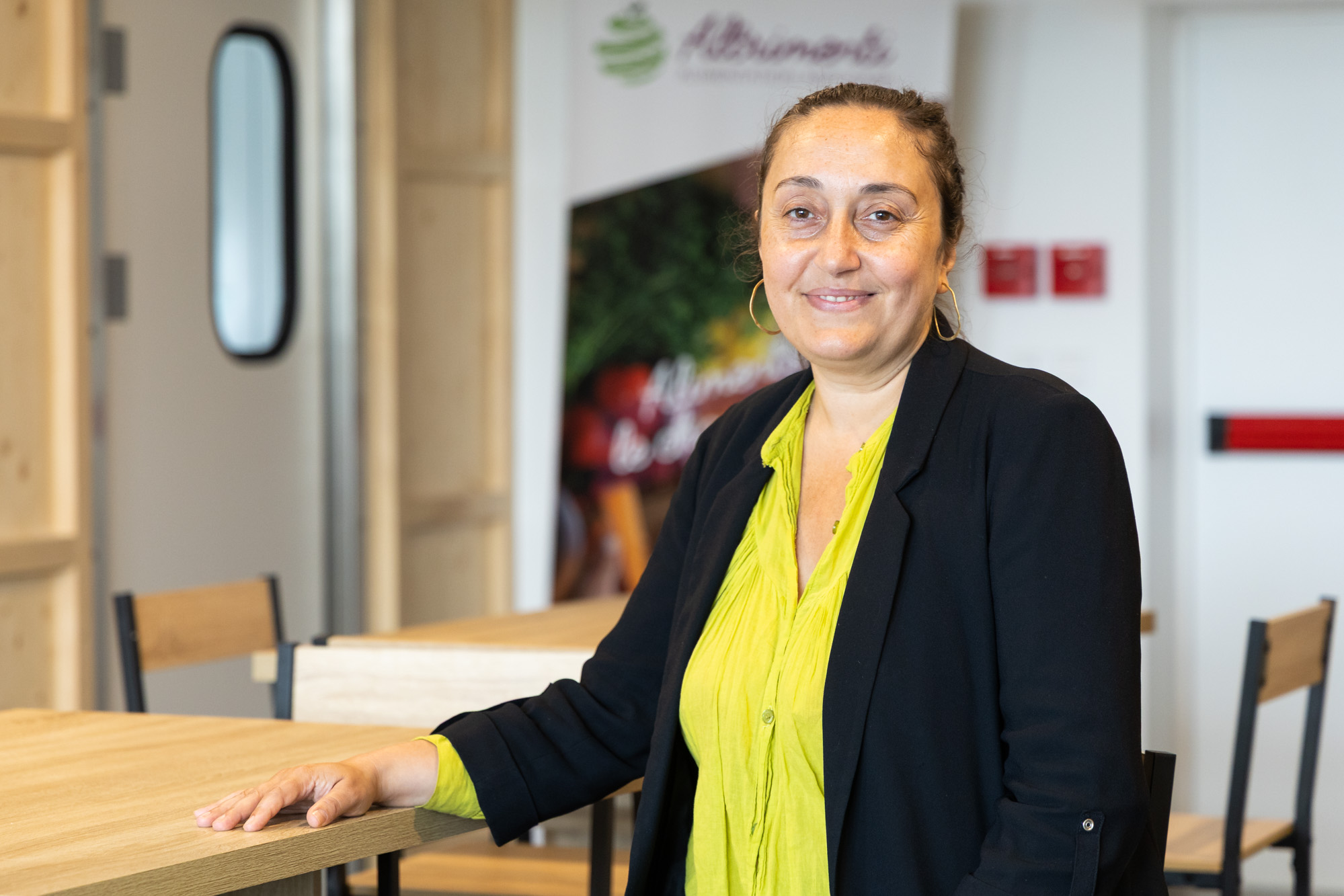 portrait de la créatrice de l'association 