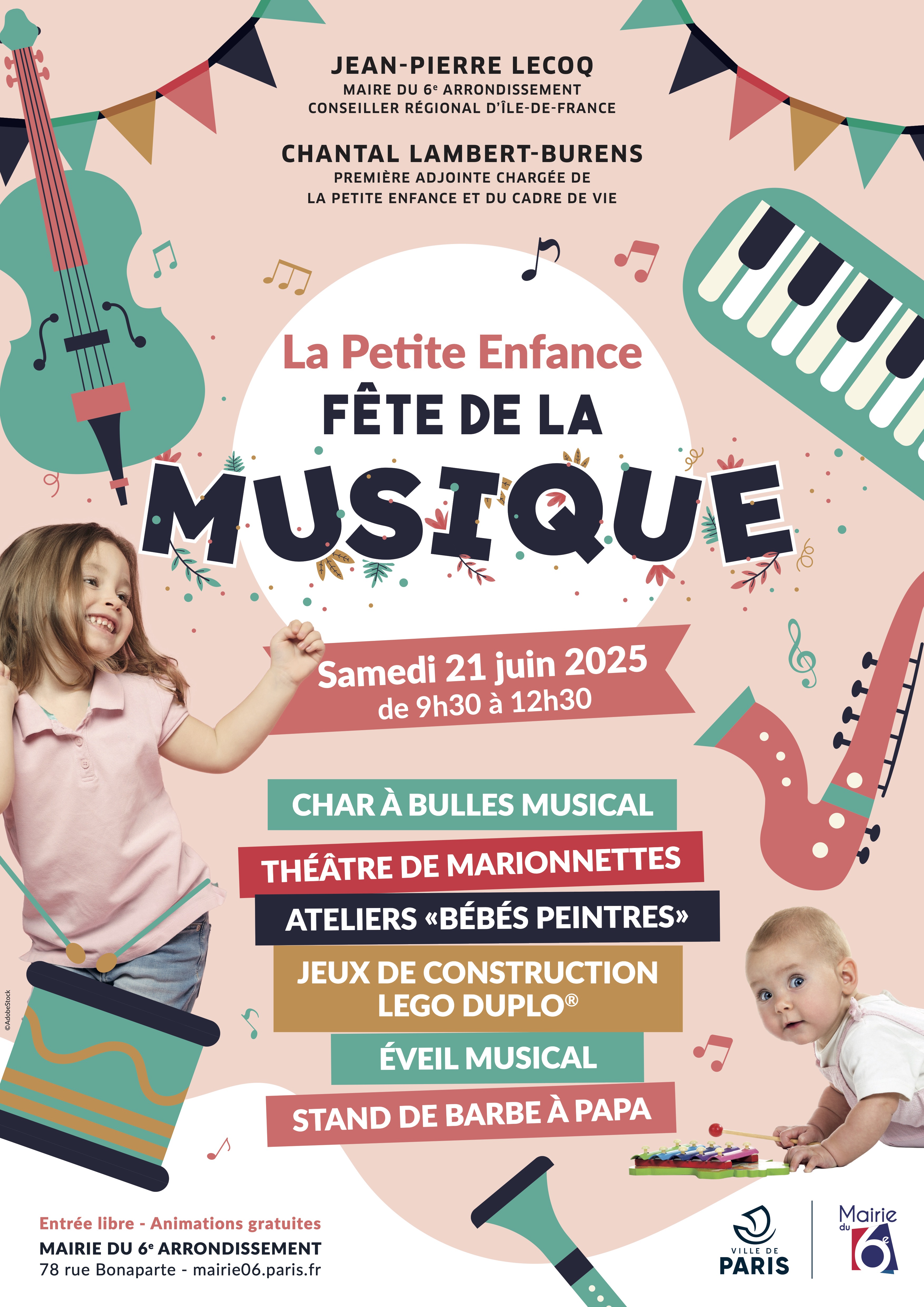 Affiche de la petite enfance ete 2025