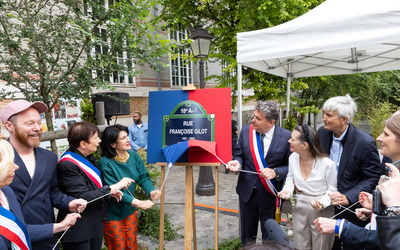 inauguration Françoise Gilot