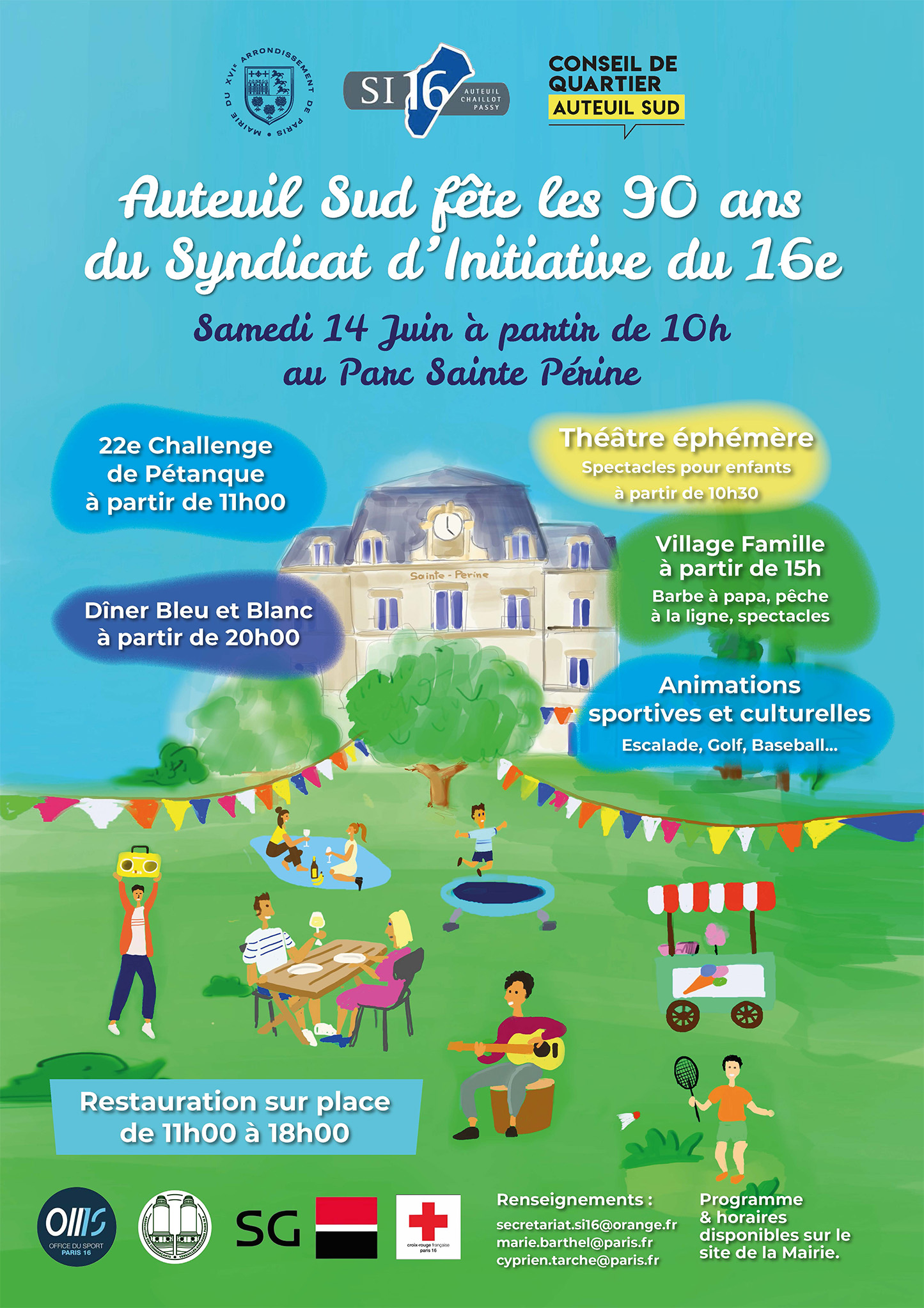 Banniere fête de quartier