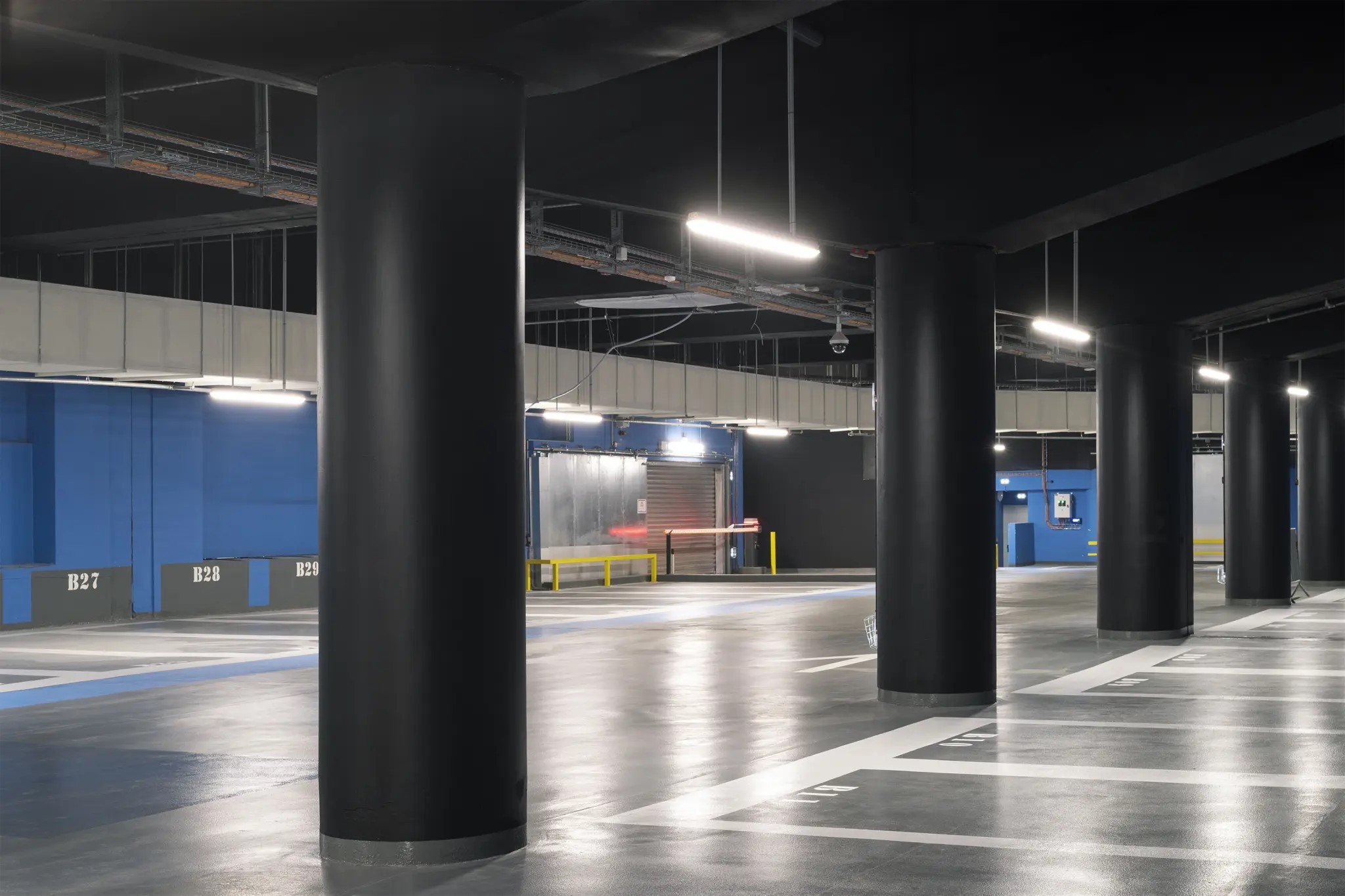 Photo de la Plateforme logistique connectée à l’Espace Champerret et drive fermier