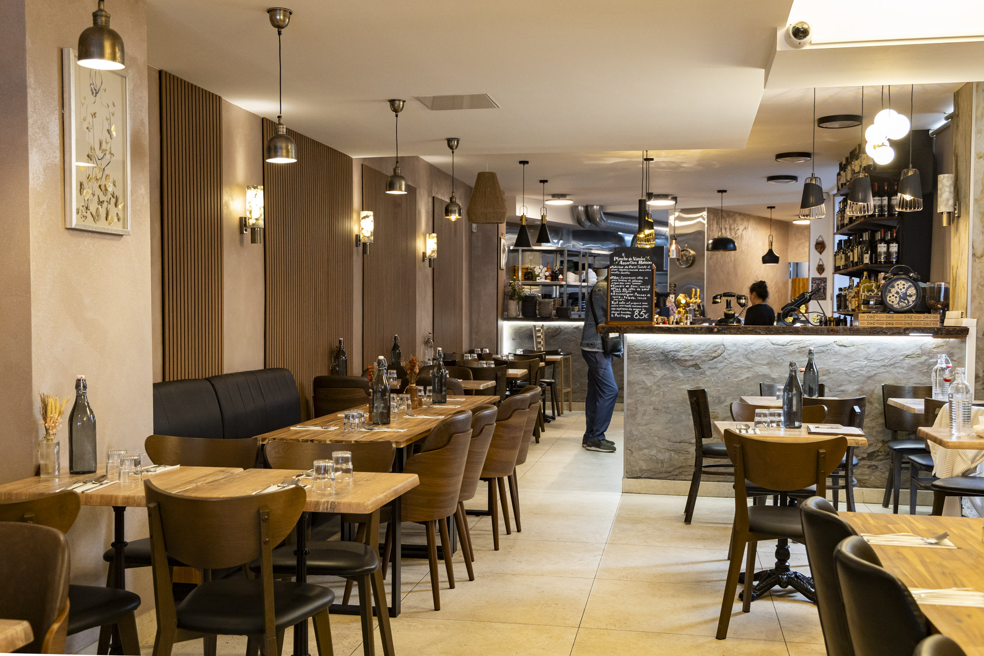 intérieur du restaurant 