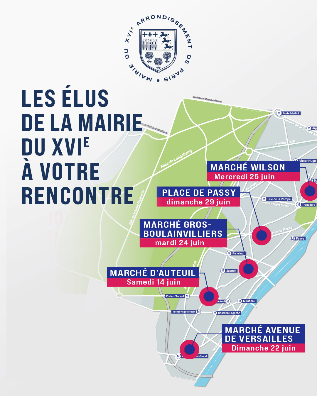 visuels du maire et des élus à votre rencontre