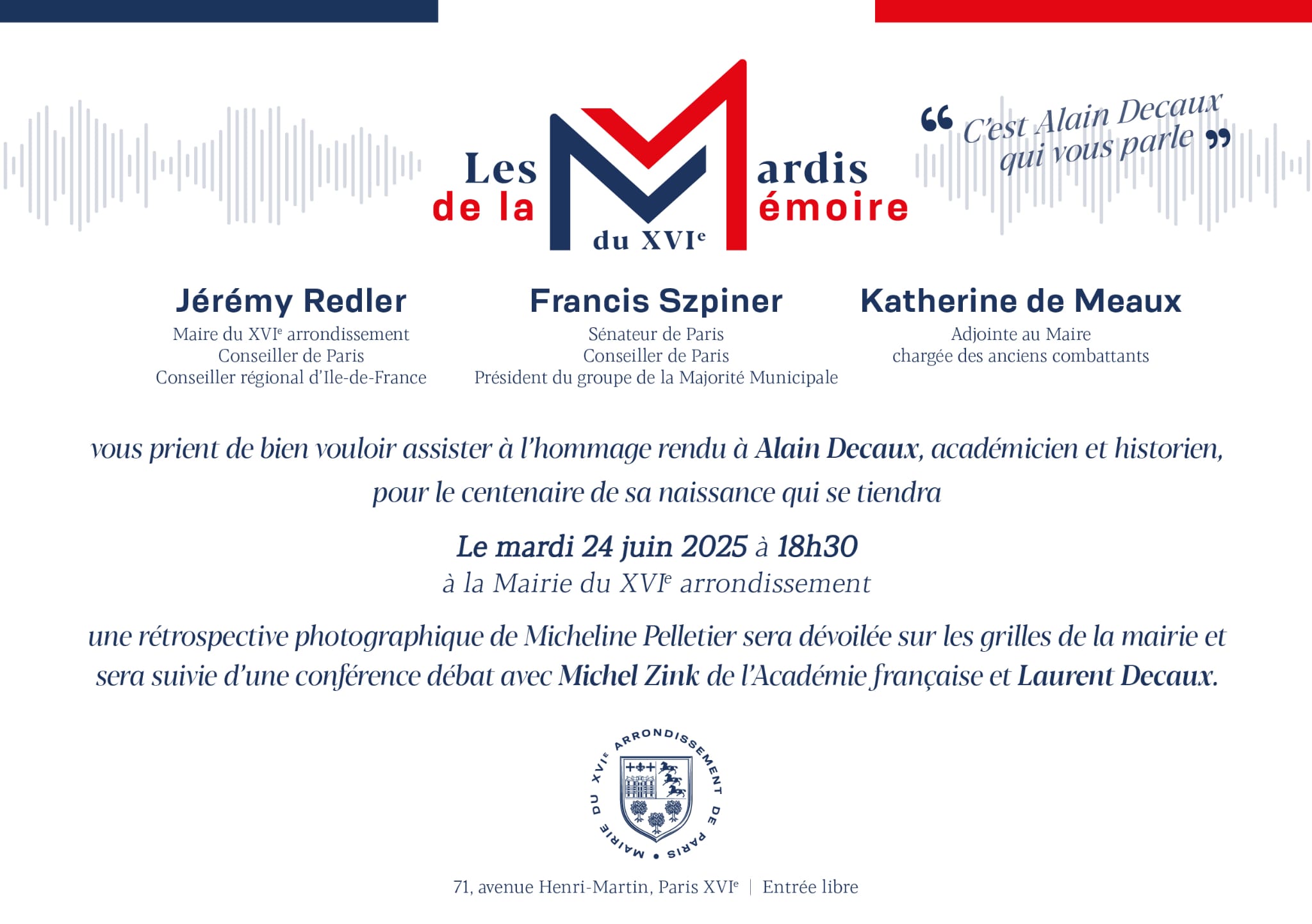 visuel mardis de la mémoire