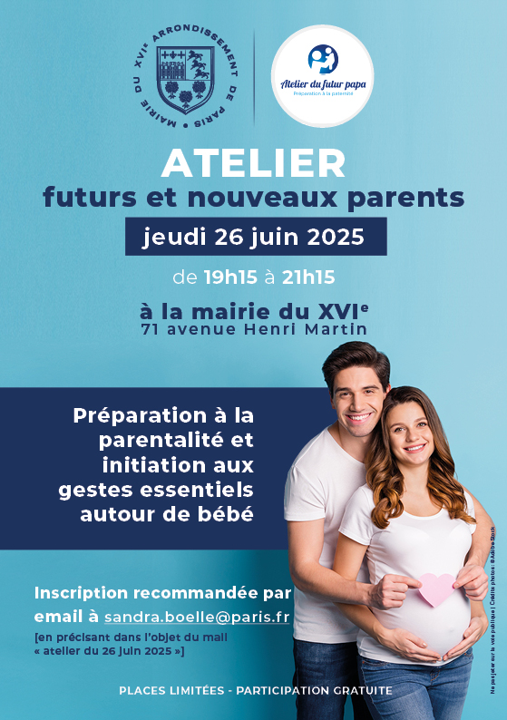 Flyer atelier futurs et nouveaux parents 