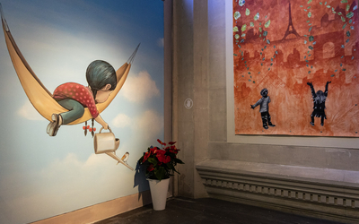 Exposition "De Paris à Belém : 10 ans d'actions mondiales pour le climat" avec Obey