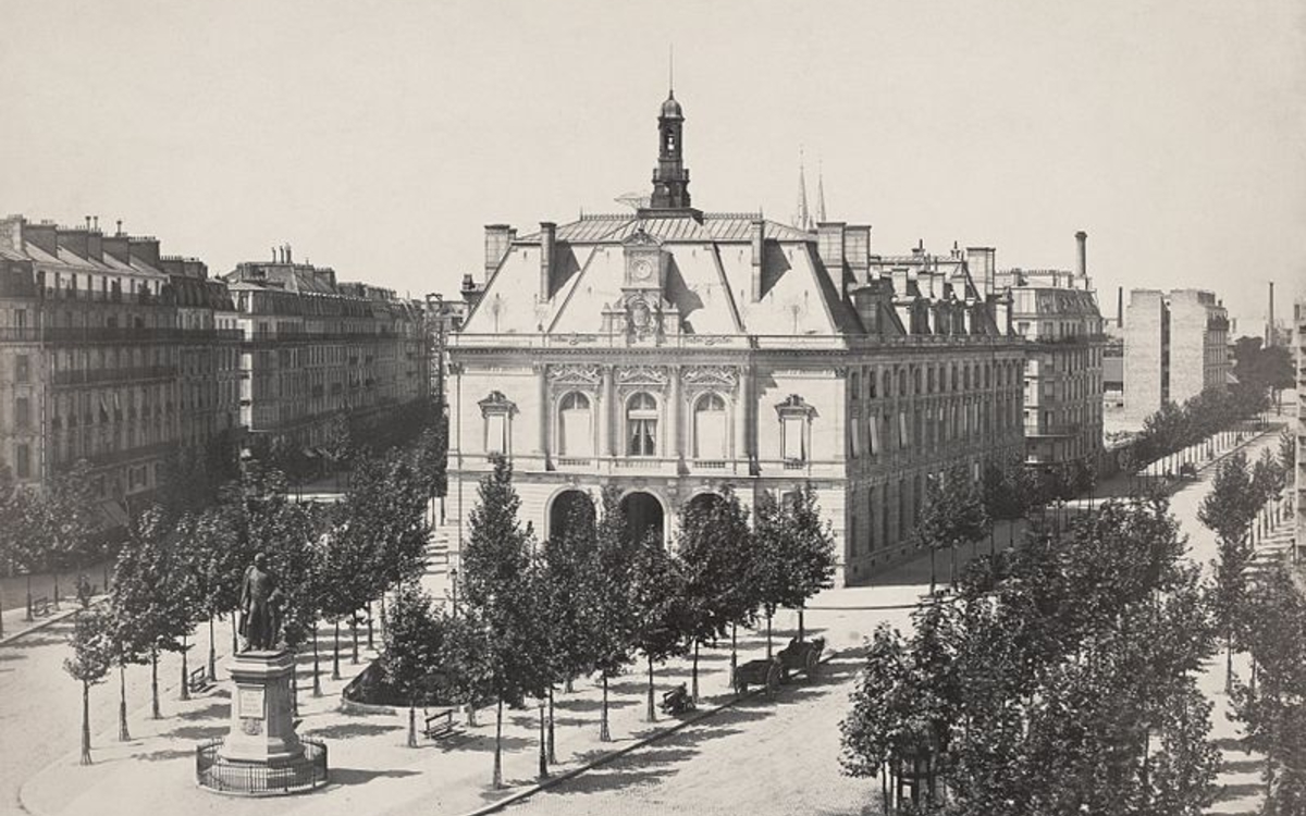 Il s'agit d'une gravure de la Mairie du 11e